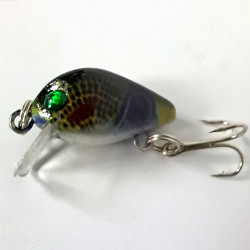 Micro Rap 2g Lipped Finesse Bass/Kurper Lures Spotty